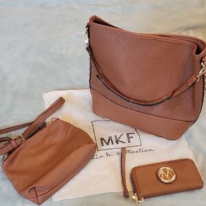 MFK Mia K Collection Shoulder Bag, Crossbody And Wallet